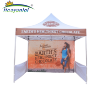 Tente d'exposition intérieure sportive imprimée sur mesure pour salons professionnels, événements publicitaires, auvent pop-up, cadre en aluminium 38 mm, personnalisable