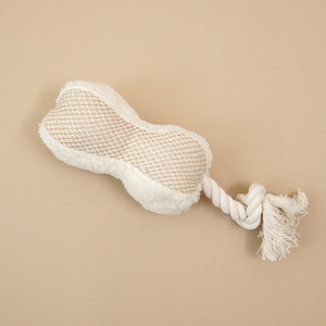 Eco-Friendly Luxury Animal Dog Rope Chew Toy Squeaker for Indoor/Outdoor Use - Product Image 3