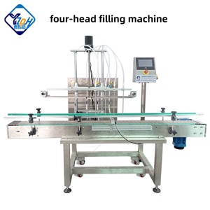 Remplisseuse automatique d'<span class=keywords><strong>eau</strong></span> à 4 têtes haute vitesse, machine de remplissage automatique de liquides, remplisseuse automatique de nettoyant pour verre à petite échelle - Product Image 6