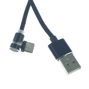 Conveniente juego de brillante <span class=keywords><strong>luz</strong></span> <span class=keywords><strong>Led</strong></span> en forma de L de ángulo recto de 360 grados <span class=keywords><strong>USB</strong></span> 3 en 1 Cable magnético - Product Image 3