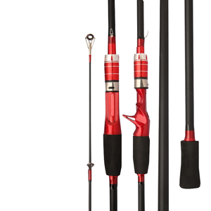 Caña de Pescar Giratoria de <span class=keywords><strong>2</strong></span> Secciones para Pesca Costera, Ligera, de Carbono, 1.65m 1.8m <span class=keywords><strong>2</strong></span>.1m <span class=keywords><strong>2</strong></span>.4m, para Pesca de Lubina y Lucio en Agua Dulce - Product Image 2