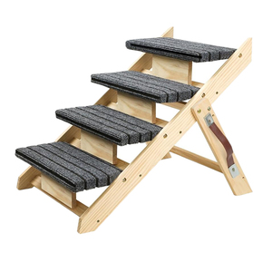 Rampe pliante pour animaux de compagnie pour <span class=keywords><strong>lit</strong></span> adapté aux petits et grands chiens et chats âgés - Product Image 4