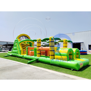 Juegos Deportivos Inflables Gigantes para Adultos al Aire Libre, Castillo Inflable <span class=keywords><strong>de</strong></span> Carreras, Pista <span class=keywords><strong>de</strong></span> Obstáculos, Tobogán Inflable - Product Image 3