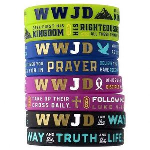 Bracelets en silicone personnalisés de haute qualité, bracelets en caoutchouc avec message ou logo, bracelet en silicone - Product Image 3