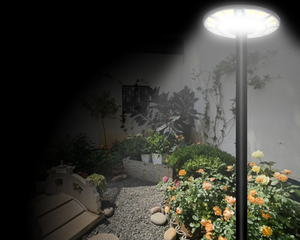 Уличный светодиодный садовый светильник на солнечной батарее, 200 Вт - Product Image 4