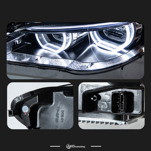 AKD 자동차 스타일링 헤드 램프 BMW F10 헤드라이트 2010-2016 520i 525i 530i F11 <span class=keywords><strong>LED</strong></span> 헤드라이트 프로젝터 DRL 자동차 액세서리 - Product Image 6