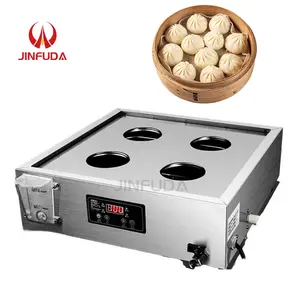 Gaz Bun vapur makinesi elektrikli pişirme için buharlı pişirme tenceresi/elektrikli dim sum vapur makinesi çok fonksiyonlu ve kullanışlı