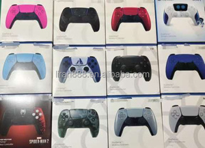 Manette sans fil Bluetooth pour <span class=keywords><strong>PS5</strong></span> avec double vibration, moteur de vibration, gâchettes adaptatives, pavé tactile, éclairage RGB, compatible iOS Mobile PC et mode Turbo - Product Image 2