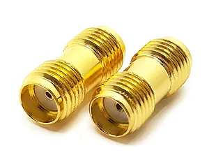 Suministro de fábrica SMA hembra a SMA hembra adaptador coaxial RF conector coaxial SMA