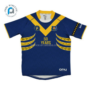 PURE Custom <span class=keywords><strong>Chiefs</strong></span> <span class=keywords><strong>Rugby</strong></span> Kicking Tee All Over Diseño de impresión por sublimación Logotipo personalizado <span class=keywords><strong>Rugby</strong></span> League Kit Jersey Shirt Training - Product Image 3