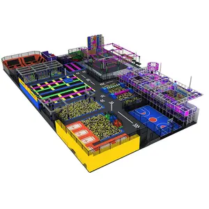 High Quality Commercial Trampoline Park For Kids Indoor Playground Equipment