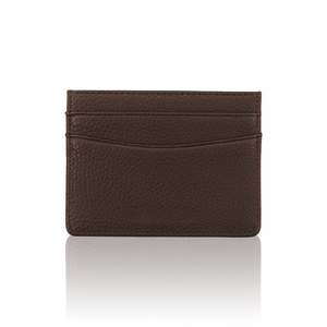 OEM超薄型IDカード名刺ホルダーメンズブラック本革名刺ホルダーウォレット - Product Image 3