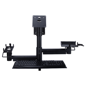 Phổ dual-màn hình thiết bị đầu cuối POS chủ cho bán lẻ xoay POS cực núi chủ với bàn phím khay Có thể điều chỉnh POS Bracket - Product Image 2