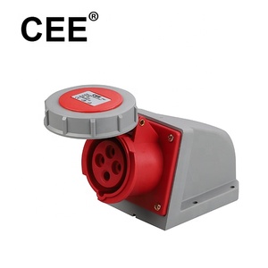 CEE impermeabile IP67 380V 440V 32a 4 pin 3P + PE 3h spine e prese industriali per reefer contenitore elettrica presa di corrente - Product Image 3
