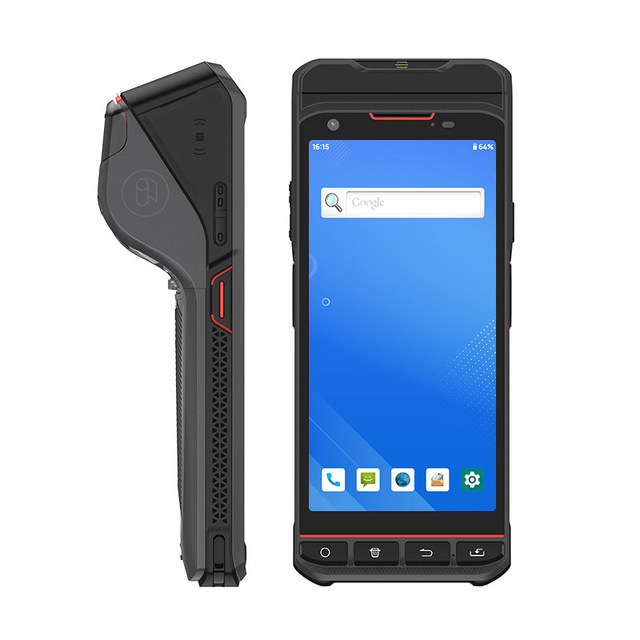 UNIWA V5P Rugged Android PDA 5.5 Inch Handheld Barcode Scanner IP68 Waterproof Mobile Data Terminal for Warehouse Logistics