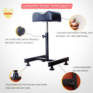 Chaise de beauté noir ou blanc, tabouret pour pieds, pour pédicure, offre spéciale - Product Image 3