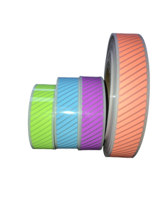 KAIRENダイヤモンドグレードPVC反射熱伝達ビニールテープカスタム卸売セグメントフィルムブルー - Product Image 2