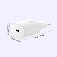 Adaptateur de charge rapide PD Type-C 25W, prise EU, chargeur mural avec câble USB-C pour Samsung Galaxy Smart Watch