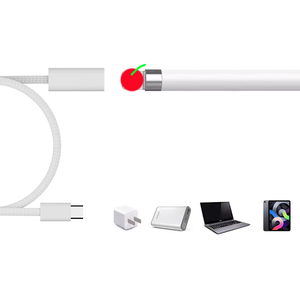 USB-C để bút chì <span class=keywords><strong>Adapter</strong></span> Cable Đối với Apple bút chì 1st thế hệ, <span class=keywords><strong>bluetooth</strong></span> ghép nối kết nối chỉ làm việc với <span class=keywords><strong>Ipad</strong></span> 10 / 11 A16 - Product Image 1