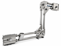 Système de Convoyeur à Chaîne Automatique Robuste pour le Transfert de Granulés et de Poudres en PVC, Solution Personnalisée OEM