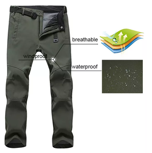 <span class=keywords><strong>Pantalon</strong></span> souple pour homme <span class=keywords><strong>Pantalon</strong></span> imperméable d'extérieur <span class=keywords><strong>Pantalon</strong></span> <span class=keywords><strong>doublé</strong></span> <span class=keywords><strong>polaire</strong></span> <span class=keywords><strong>de</strong></span> ski d'escalade - Product Image 3