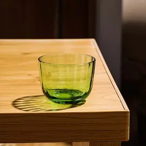 Venta al por mayor de vajilla creativa Cupsgreen Clear Kung Fu juego de tazas de té para el hogar taza de té de vidrio