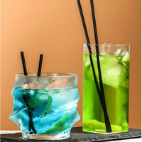 Paille en papier brun PLA biodégradable 6 * jetable pour les fêtes de Noël d'Halloween respectueuse de l'environnement pour les amis