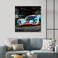 Drop Shipping Wholesale Home Decor Pop Art Canvas Painting Graffiti Wall Art Decor Colorful Picture Hanging Painting