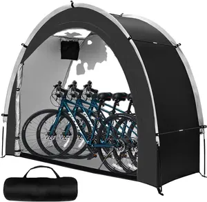 屋外自転車収納小屋テント、レインカバー折りたたみ式自転車シェルター