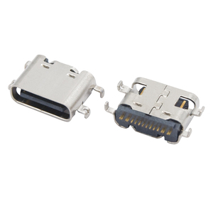 Conector Hembra Tipo C Analógico de 16 Pines JINBEILI DSC-0158, Receptáculo SMT, Material de Cobre, Corriente Nominal de 24V 3A, -25~+85 - Product Image 1