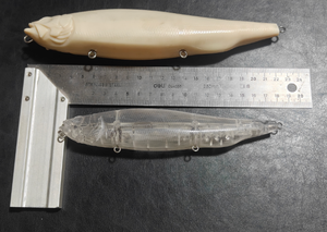 Top Right T-9206 180mm/64,8g 220mm/112,8g OEM Großhandel Schwimmender Pencil-Köder aus ABS, transparente Kunstköder, unlackierte Köder - Product Image 5