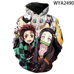 Anime 3D Jacket Hommes Femmes Harajuku Hip Hop Hoodie Casual <span class=keywords><strong>Goku</strong></span> Boy's Sweatshirt Coat <span class=keywords><strong>Cosplay</strong></span> - Product Image 2