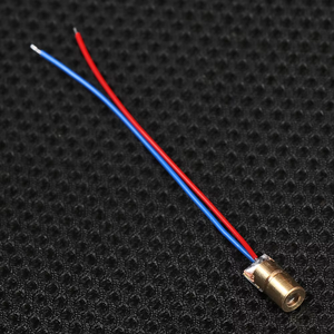 Ayarlanabilir 650nm 6mm 3/5V Mini kırmızı bakır kafa lazer diyot modülü kablo demeti ile 5 milyon lazer nokta çapraz diyot - Product Image 6