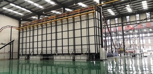 Bột tĩnh Sơn/Phun Máy/Thiết Bị Trước Khi Chuyển Giao Gỗ Hiệu Ứng Hạt trên Nhôm - Product Image 5