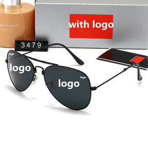 2023年新着高品質ブランド有名高級デザイナーダブルブリッジパイロット男性サングラスアウトドア男性人気サングラス - Product Image 4