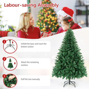 2025 Premium 8ft 240cm arbre <span class=keywords><strong>de</strong></span> noël grand mince floqué avec fonction <span class=keywords><strong>de</strong></span> <span class=keywords><strong>neige</strong></span> pré-éclairée Base <span class=keywords><strong>de</strong></span> <span class=keywords><strong>parapluie</strong></span> <span class=keywords><strong>de</strong></span> <span class=keywords><strong>neige</strong></span> <span class=keywords><strong>de</strong></span> haute qualité - Product Image 3