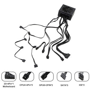 JULONGFENGBAO 600W APFC <span class=keywords><strong>SFX</strong></span> Totalmente Modular 80Plus Bronce PC Gaming <span class=keywords><strong>Fuente</strong></span> <span class=keywords><strong>de</strong></span> alimentación para PC pequeña PC Case Desktop PSU Server en stock - Product Image 2