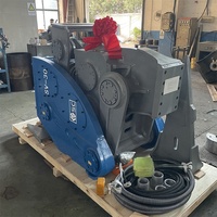 Déniveleur vibrant hydraulique Xcentric avec dents de roche pour la démolition de roches et l'équipement minier