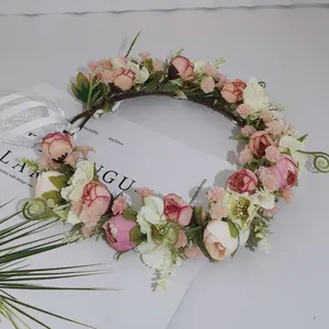 Groothandel Mama Wordt Bloemenkroon Haarband Moeder Om Tiara Sjerp Kit Te Zijn Voor Baby Shower Geslacht Onthult Papa Als Speldendecoraties