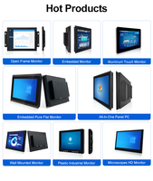 18" 18.5" Desktop Computer Industrial AIO Tablet Pure Flat Panel RK3288 Integrated Android PCAP Touch All in One PC