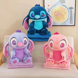 Yeni tasarım klima yorgan peluş oyuncak şekerleme yastığı karikatür sevimli dikiş aşk battaniye atmak yastık bebek - Product Image 1