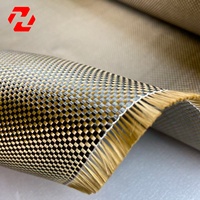 Tissu hybride carbone PBO à armure simple ZLC pour lame de tennis de table