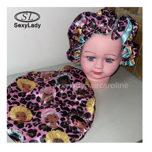 Bonnets de cheveux doux à double couche de qualité supérieure 100% avec lOGO - Product Image 3