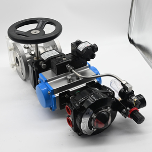 JTAIV Venta Caliente OEM Personalizado de Alta Calidad DN15-DN200 Válvula de Bola Neumática de Acero Inoxidable de Acción Simple/Doble con Brida - Product Image 4