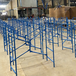 LINYI QUEEN Ponteggio Mobile Portatile in Acciaio da 4 Piedi, Pieghevole, ad Alta Resistenza, Anticorrosione, per Officine e Hotel - Product Image 6