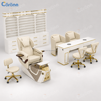 Fauteuils de pédicure personnalisés en usine, avec bain à remous sans tuyauterie, fauteuils de spa pour les pieds de luxe