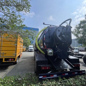 รถดูดสิ่งปฏิกูลแบบสุญญากาศ DONGFENG 4x2 ขนาด 12 ลูกบาศก์เมตร รถบรรทุกถังเก็บของเสีย รถทำความสะอาดถังบำบัดน้ำเสีย รถดูดตะกอน ผลิตในจีน - Product Image 5