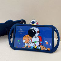 Housse de support en Silicone de dessin animé pour enfants, pour iPad 9.7 10.2 air 1/2 7/8e Mini 6 2/3/4/5 pour Huawei Matepad 11 10.4 Xiaomi mipad5