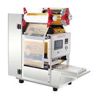 Machine d'emballage semi-automatique de table pour sceller les barquettes alimentaires, les canettes et le film en acier inoxydable (2025)