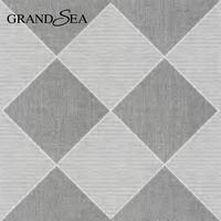 Carrelage décoratif en quartz et marbre émaillé poli Carrelage en porcelaine à texture polie Carrelage de sol pour escalier